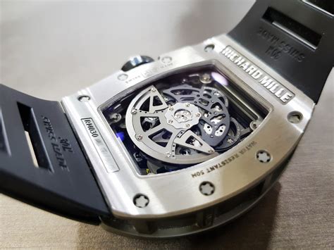 richard mille 030 titanium|richard mille 030 review.